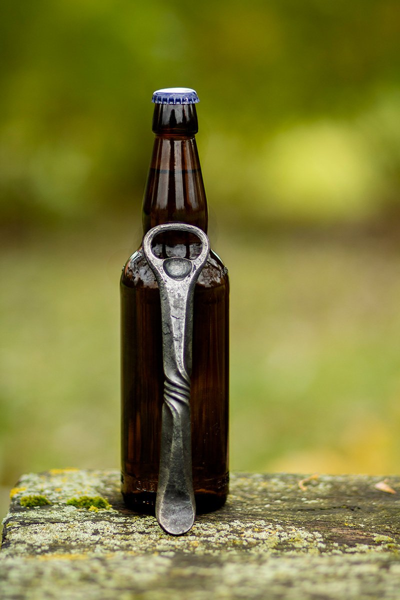 Artisan bottle opener – rustic bar tool - Image 2