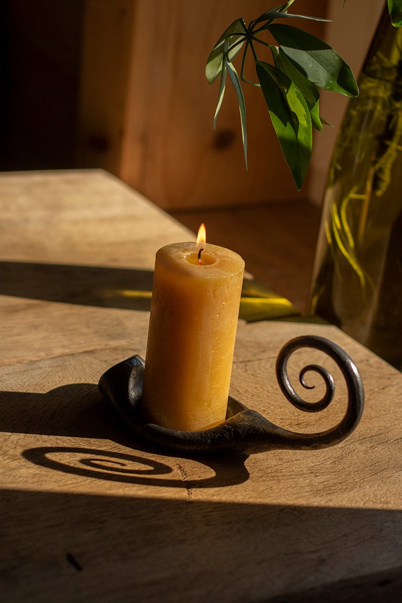 Large candle holder for 5cm (2 inch) diameter candles - Image 5