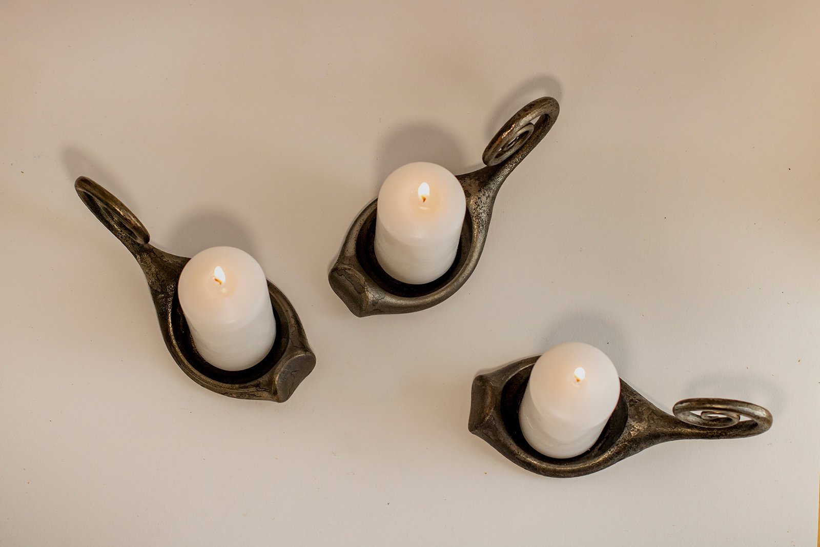 Large candle holder for 5cm (2 inch) diameter candles - Image 8