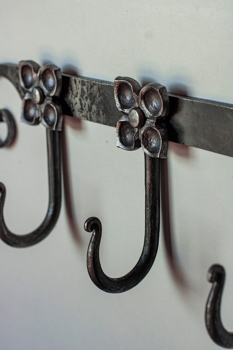 Gėlėta pakaba su trimis kabliukais - Image 5