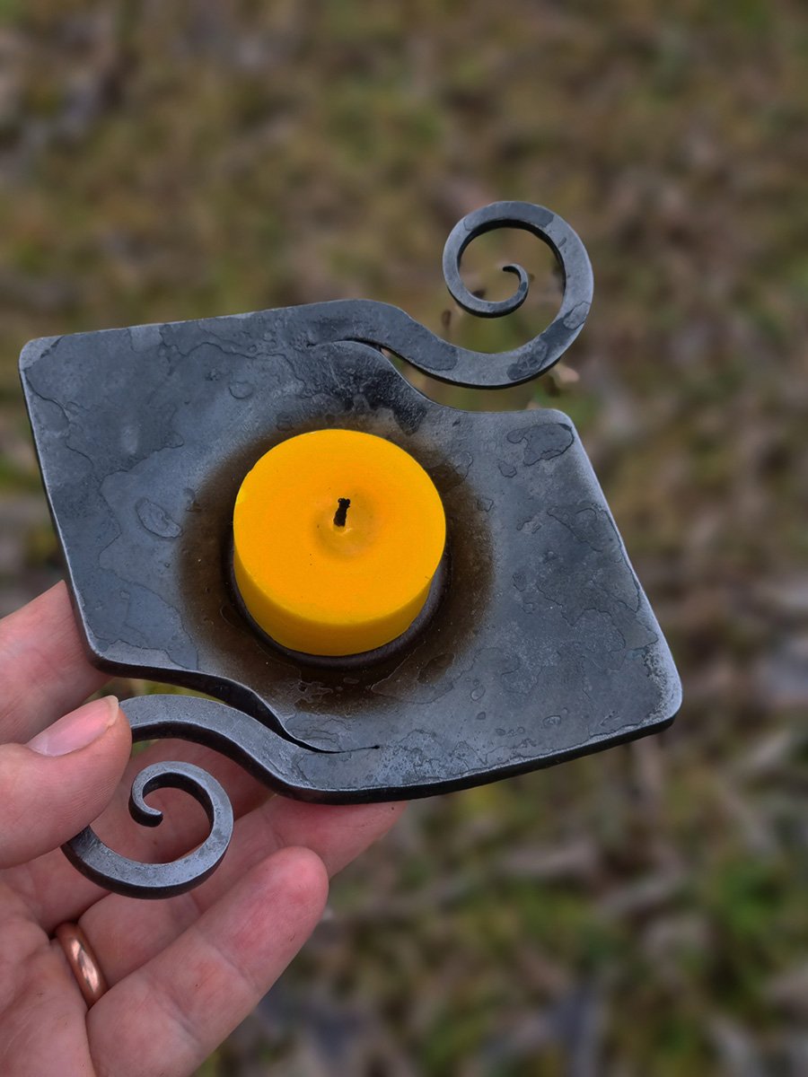 Žvakidė-lėkštutė arbatinei žvakei - Image 8