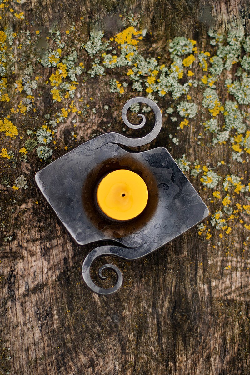 Žvakidė-lėkštutė arbatinei žvakei - Image 9