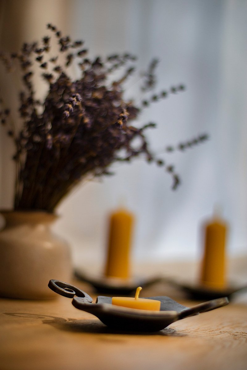 Žvakidė-lėkštutė arbatinei žvakei - Image 10