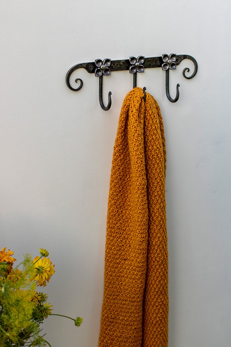 Gėlėta pakaba su trimis kabliukais - Image 2